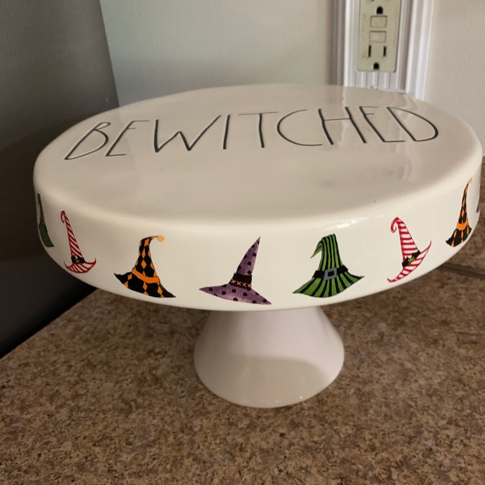 Rae Dunn BEWITCHED Cake Stand